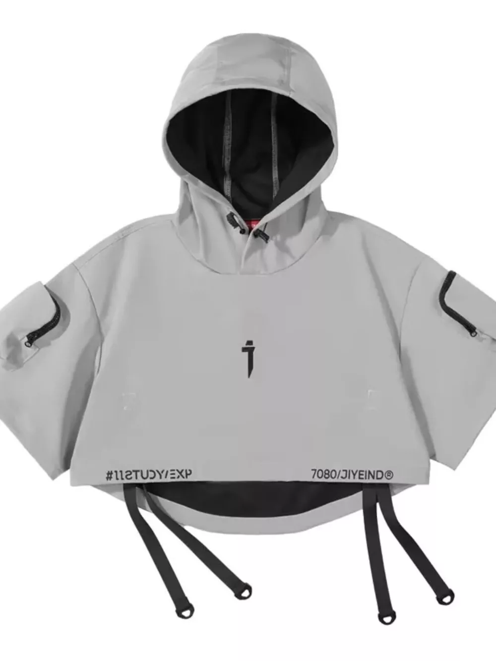 Men's Oversized Cropped Hoodie, image 5