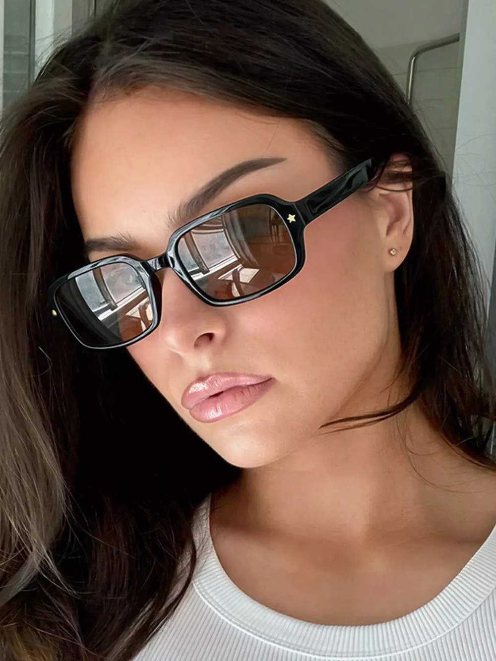 Rectangle UV Protection Sunglasses, image 2