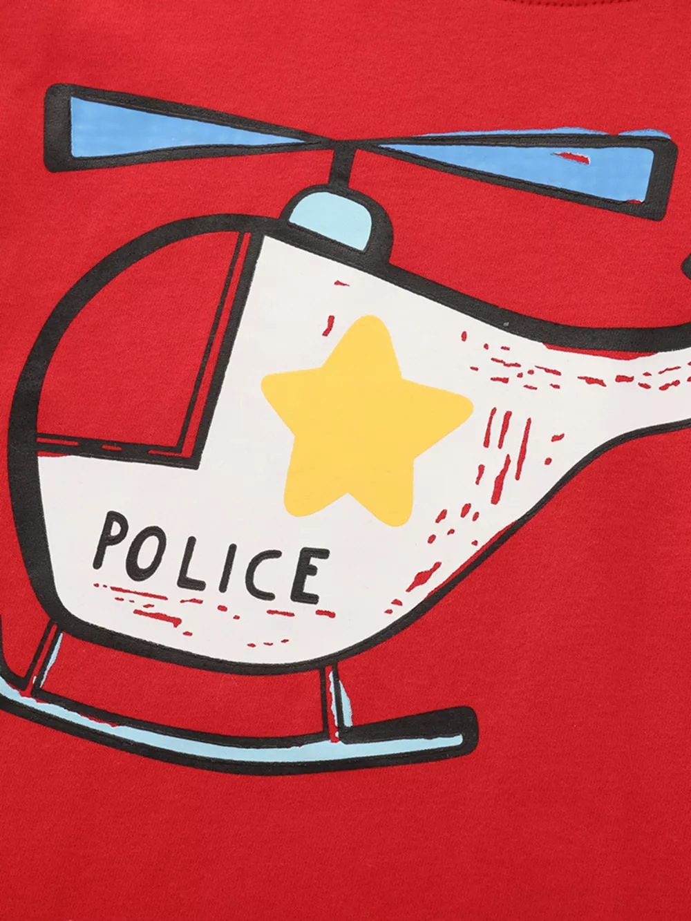 Children's Helicopter Graphic Tee and Shorts Set, image 5