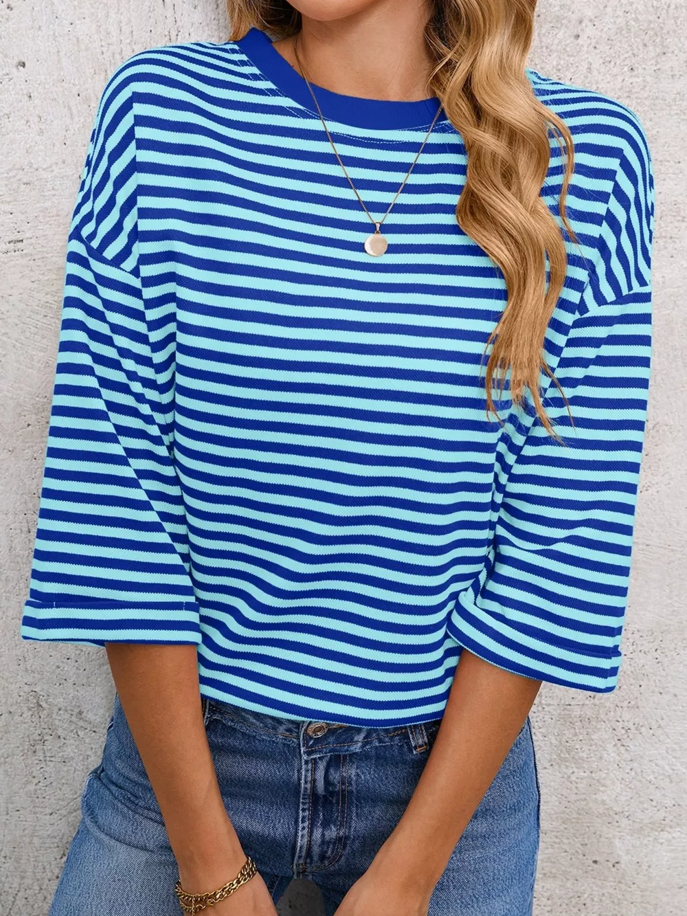 Striped Back Bow Tie T-Shirt, image 16
