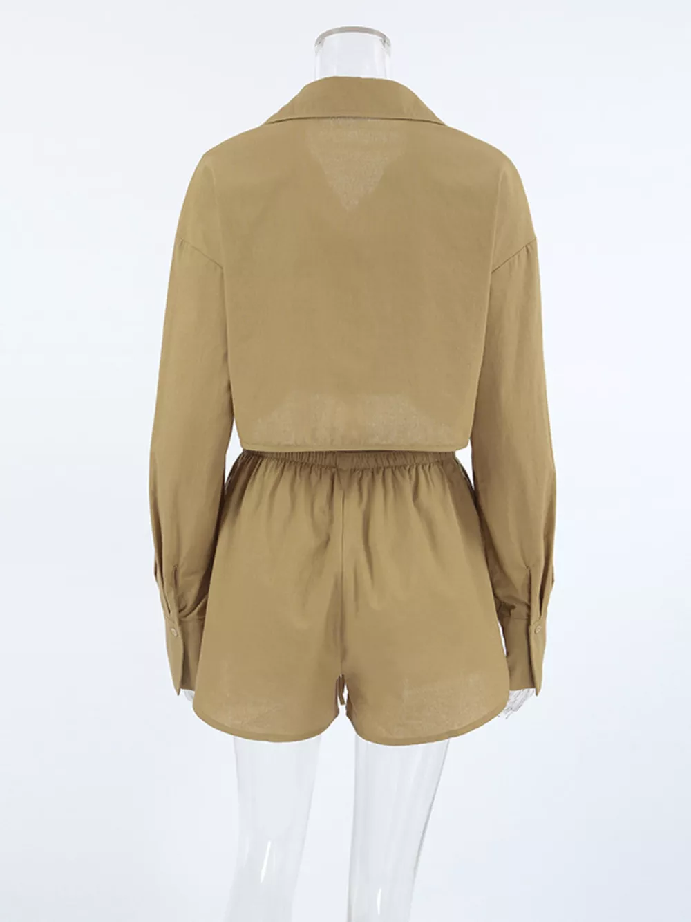 Long Sleeve Top and Shorts Set, image 10