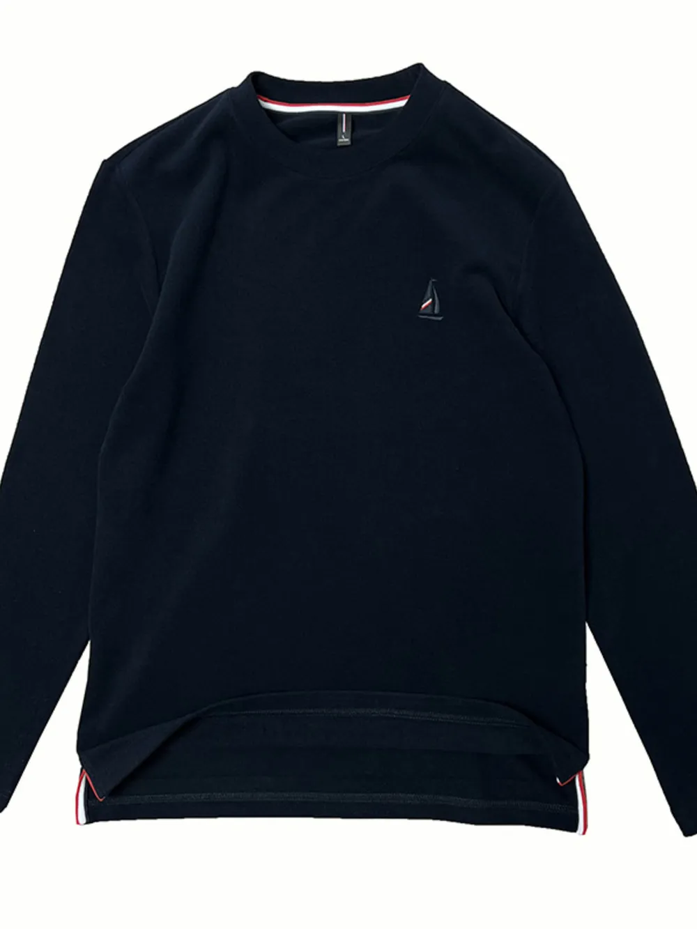 Men's Plus Size Round Neck Long Sleeve T-Shirt, image 2