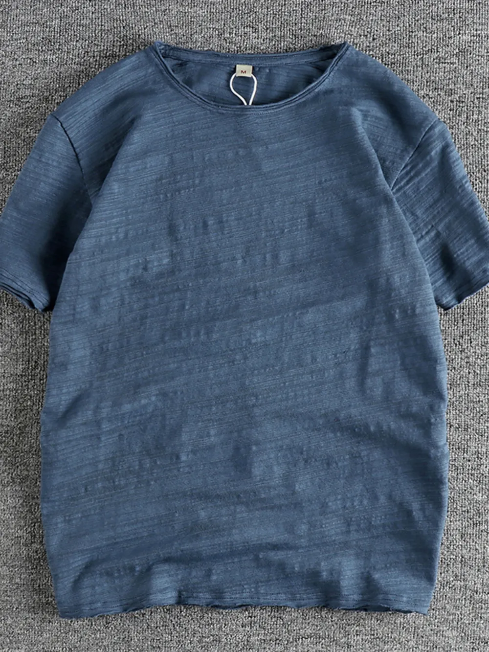 Men's Round Neck Short Sleeve T-Shirt, image 7