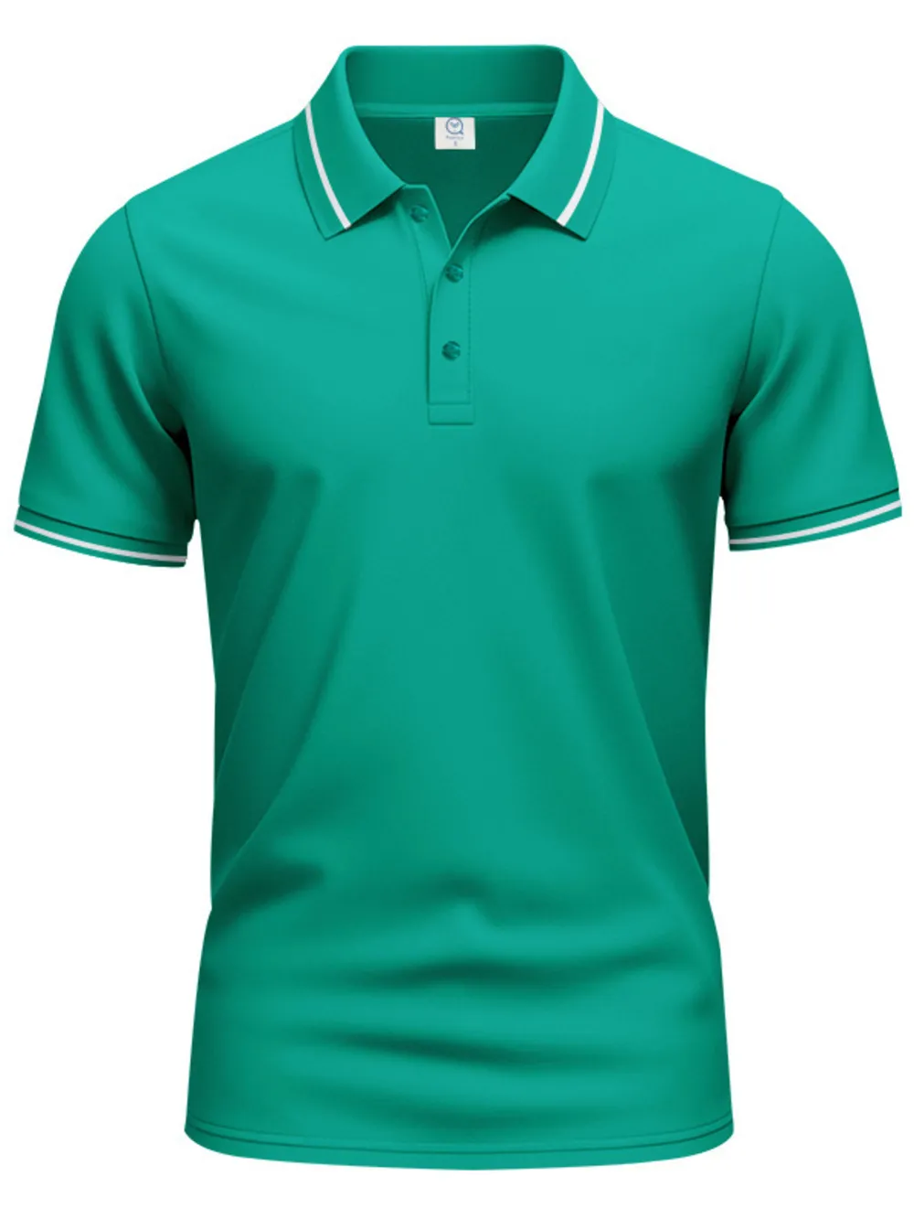 Men's Full Size Collared Neck Short Sleeve Polo Plus Size, image 10