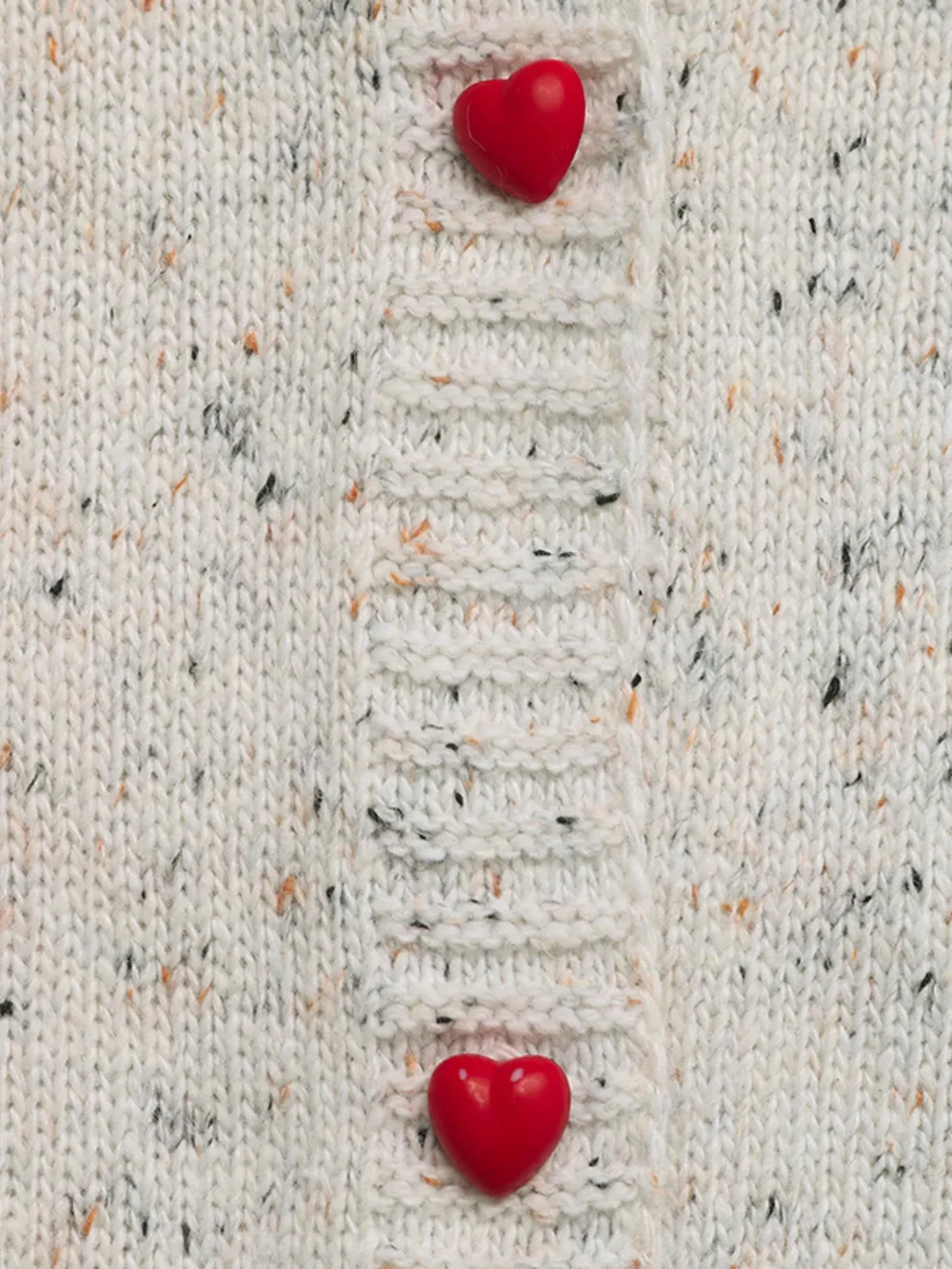 Contrast Trim Button Up Long Sleeve Cardigan, image 4
