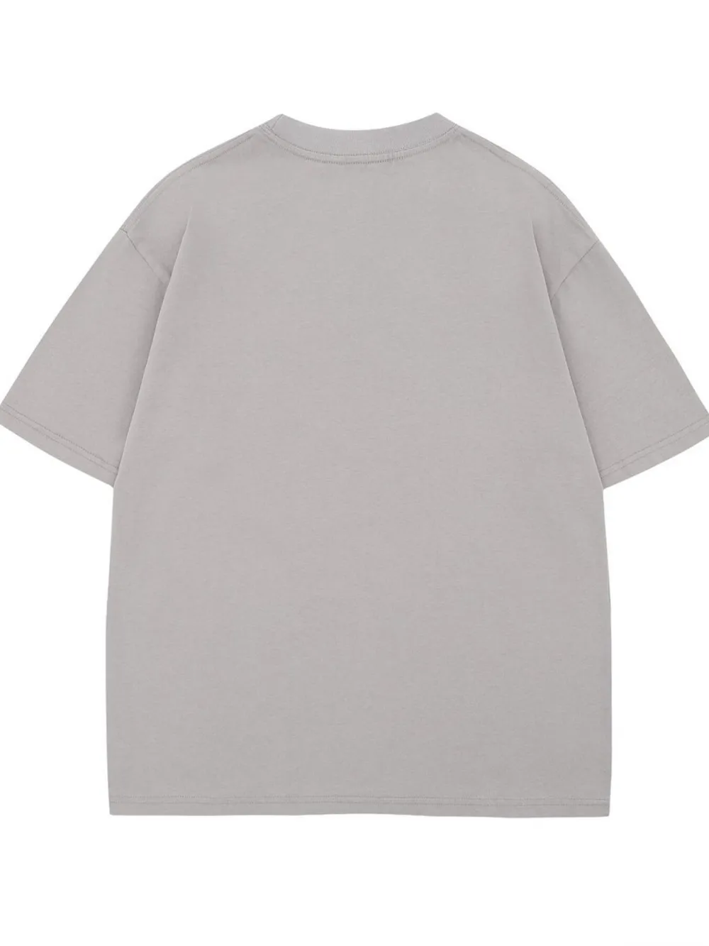 Men's Graphic Round Neck Oversized T-Shirt, image 4