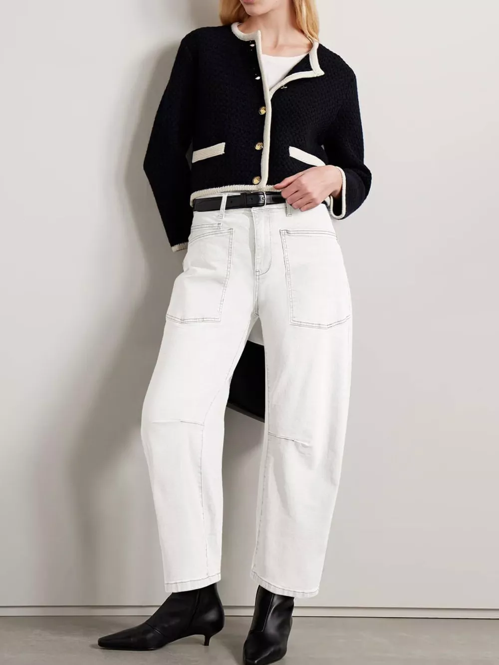 Wide-Leg Jeans with Patch Pockets, image 20