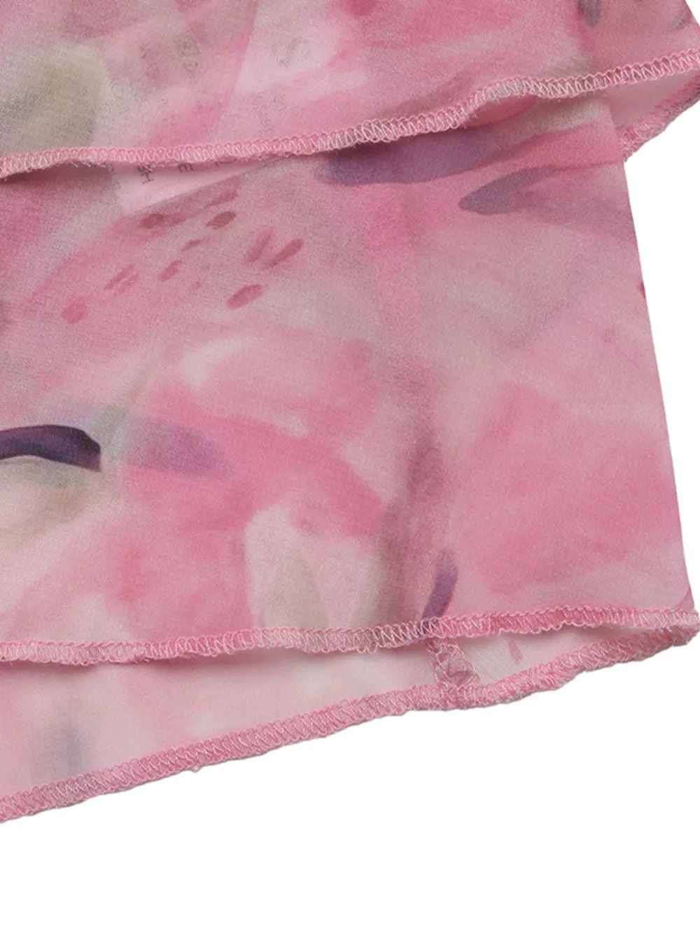 Floral Print Halter Neck Flowy Cami, image 8