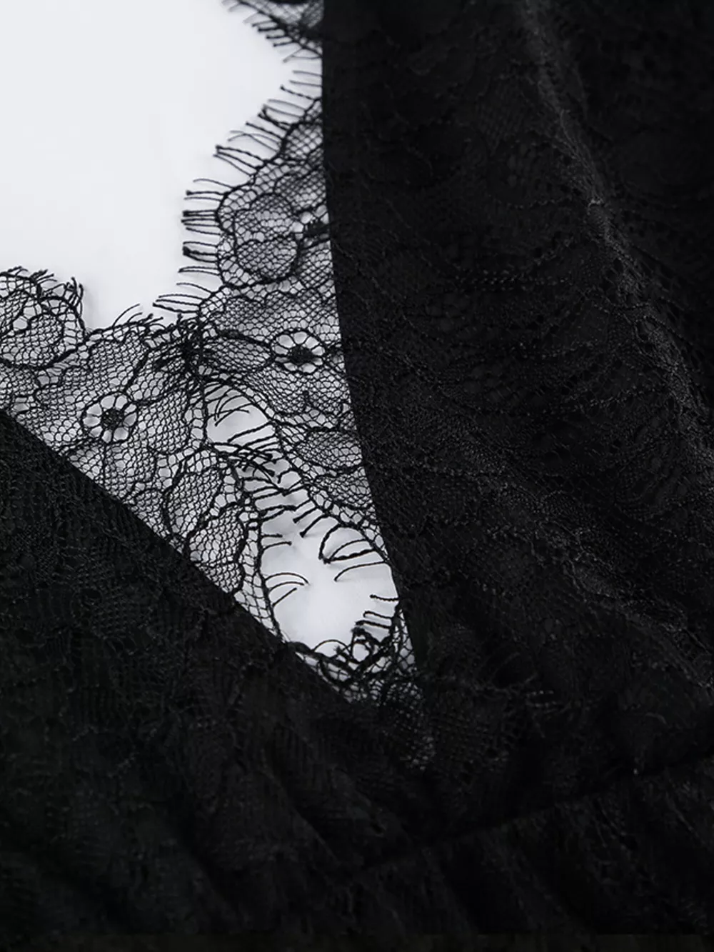 Lace V-Neck Sleeveless Maxi Dress, image 13