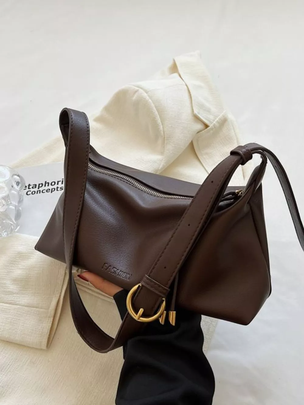 Adjustable Strap Crossbody Bag, image 5