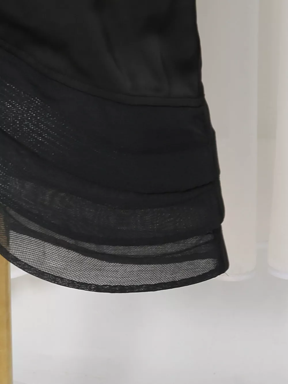 Spaghetti Strap Ruffle Slit Maxi Dress, image 15
