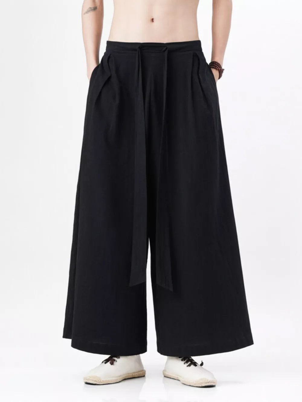 Men's Plus Size Wide Leg Pants, image 4