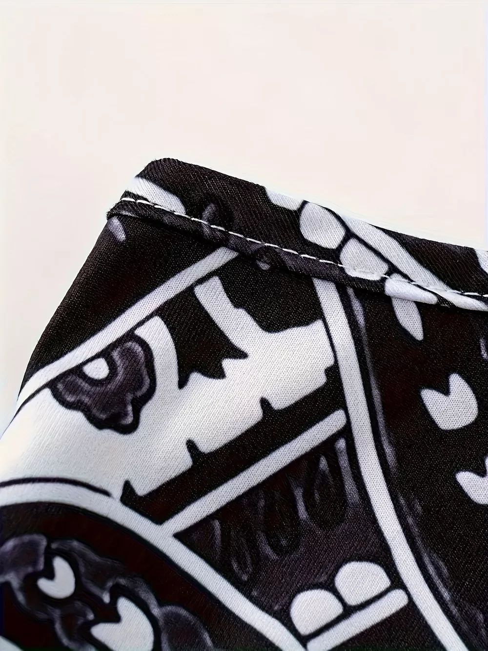 Printed Spaghetti Strap Maxi Dress, image 7