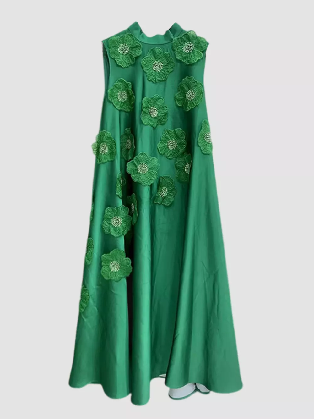 Floral Embellished Sleeveless Maxi Dress, image 9