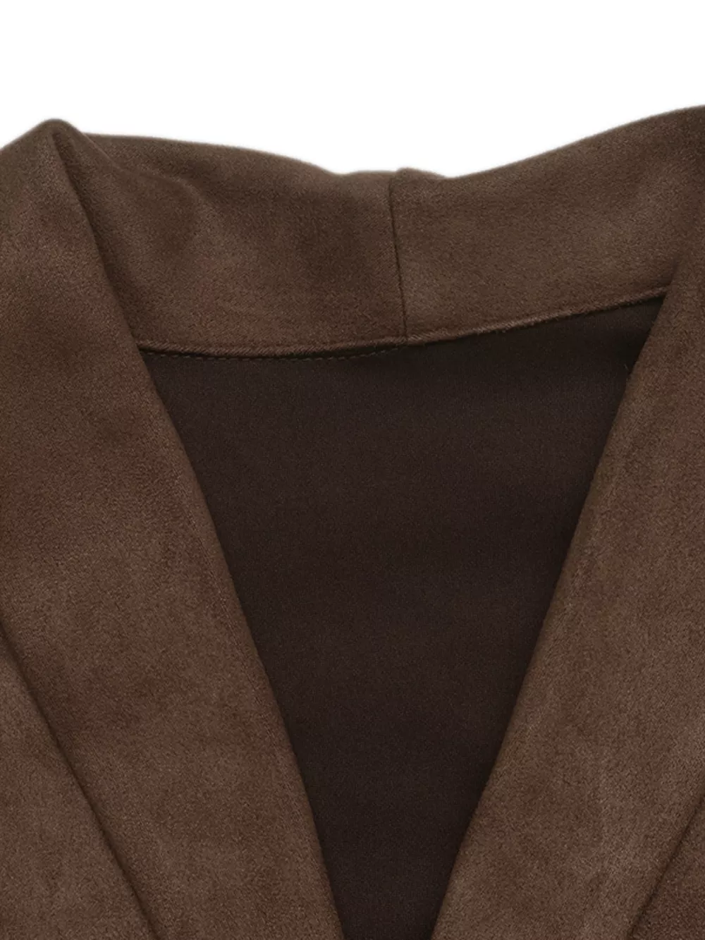Button-Front Long Sleeve Blazer Dress, image 13