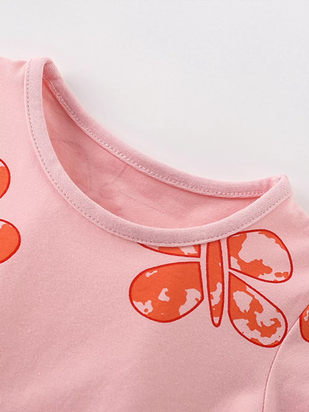 Children's Butterfly Print Casual Dress, image 3