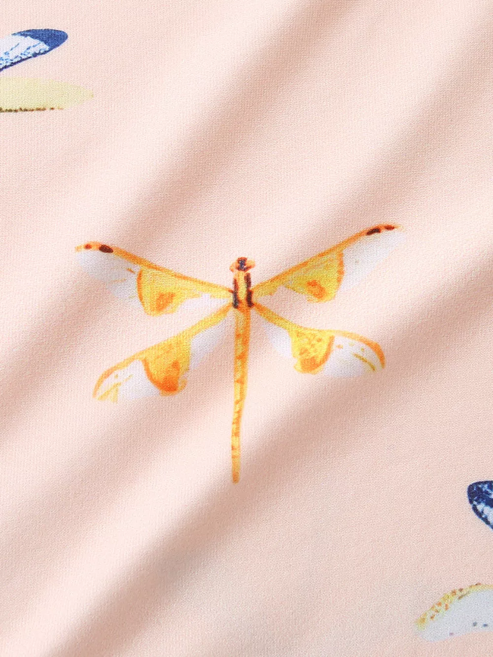 Children's Dragonfly Print Casual Tee and Shorts Set, image 4