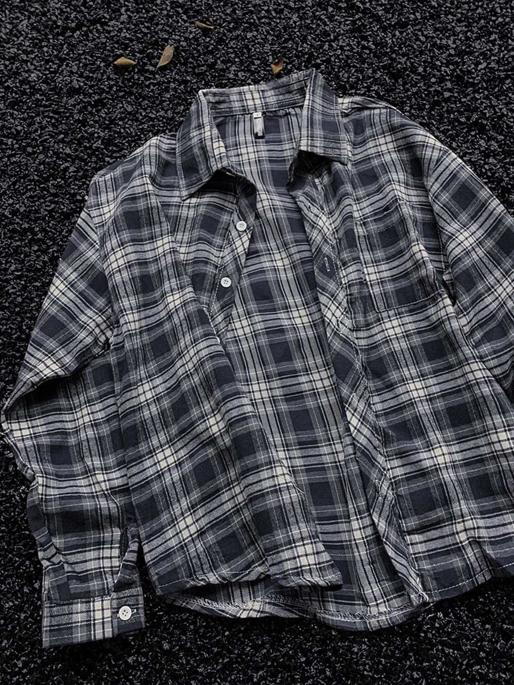 Men's Plus Size Plaid Button Up Shirt