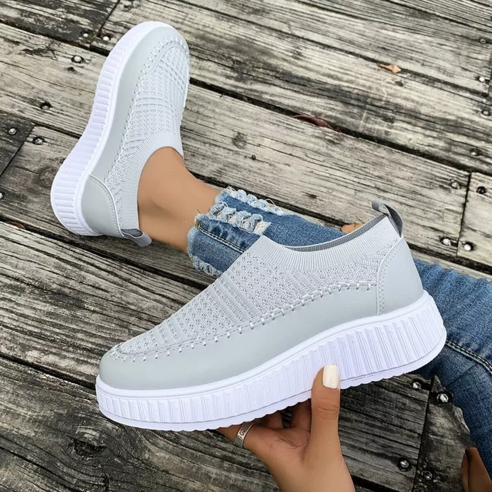 Round Toe Platform Slip-Ons, image 11