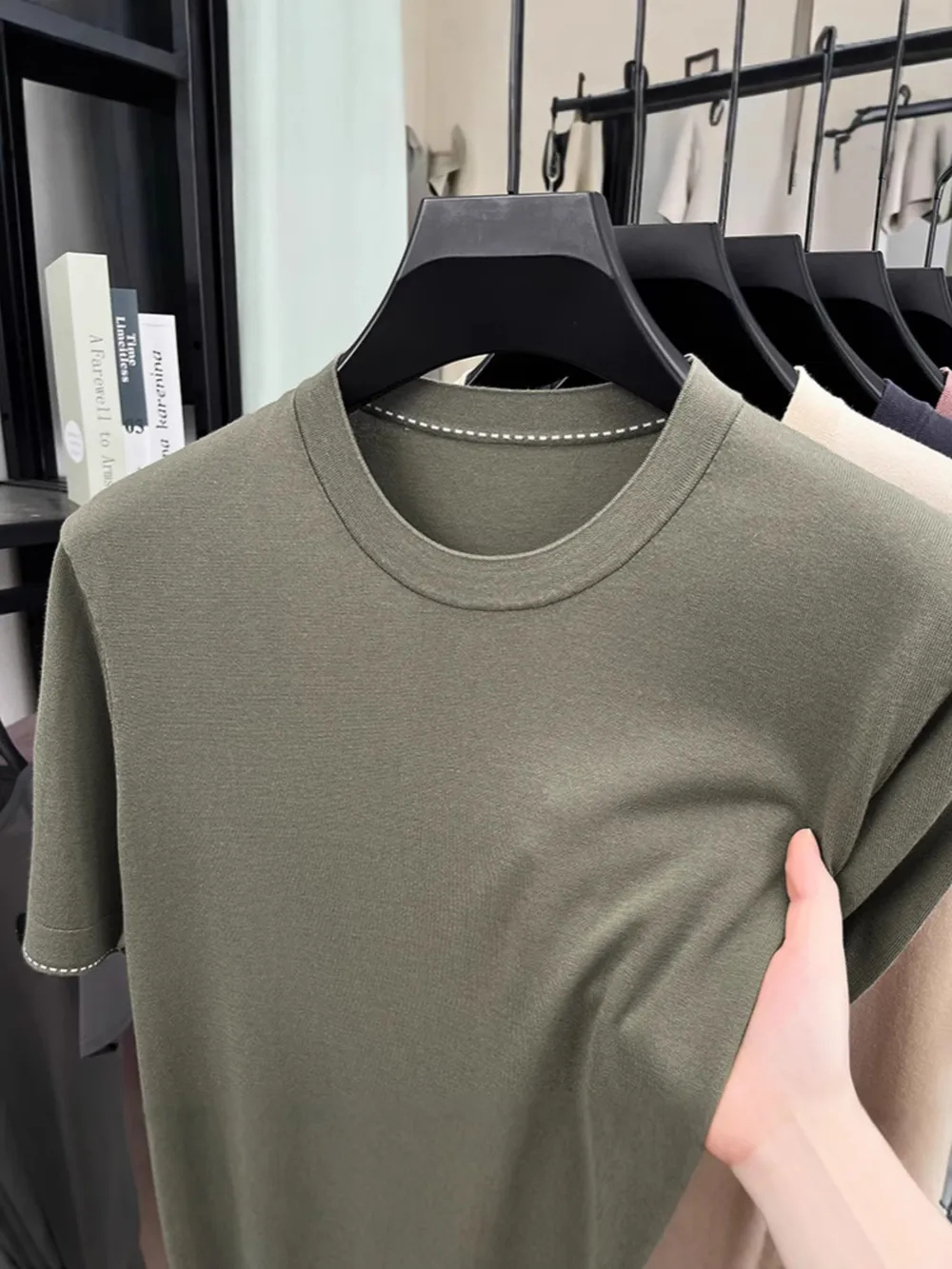 Men's Full Size Short Sleeve Crew Neck T-Shirt Plus Size, image 6