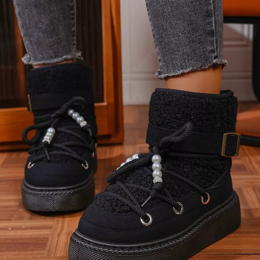 Lace Up Platform Boots, image 9