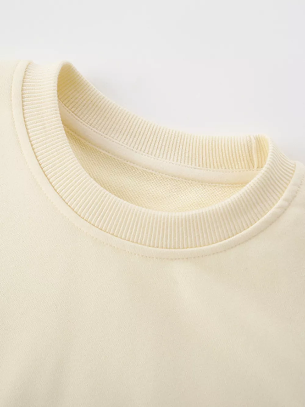 Children's Casual Solid Color Crew Neck Sweatshirt, image 13