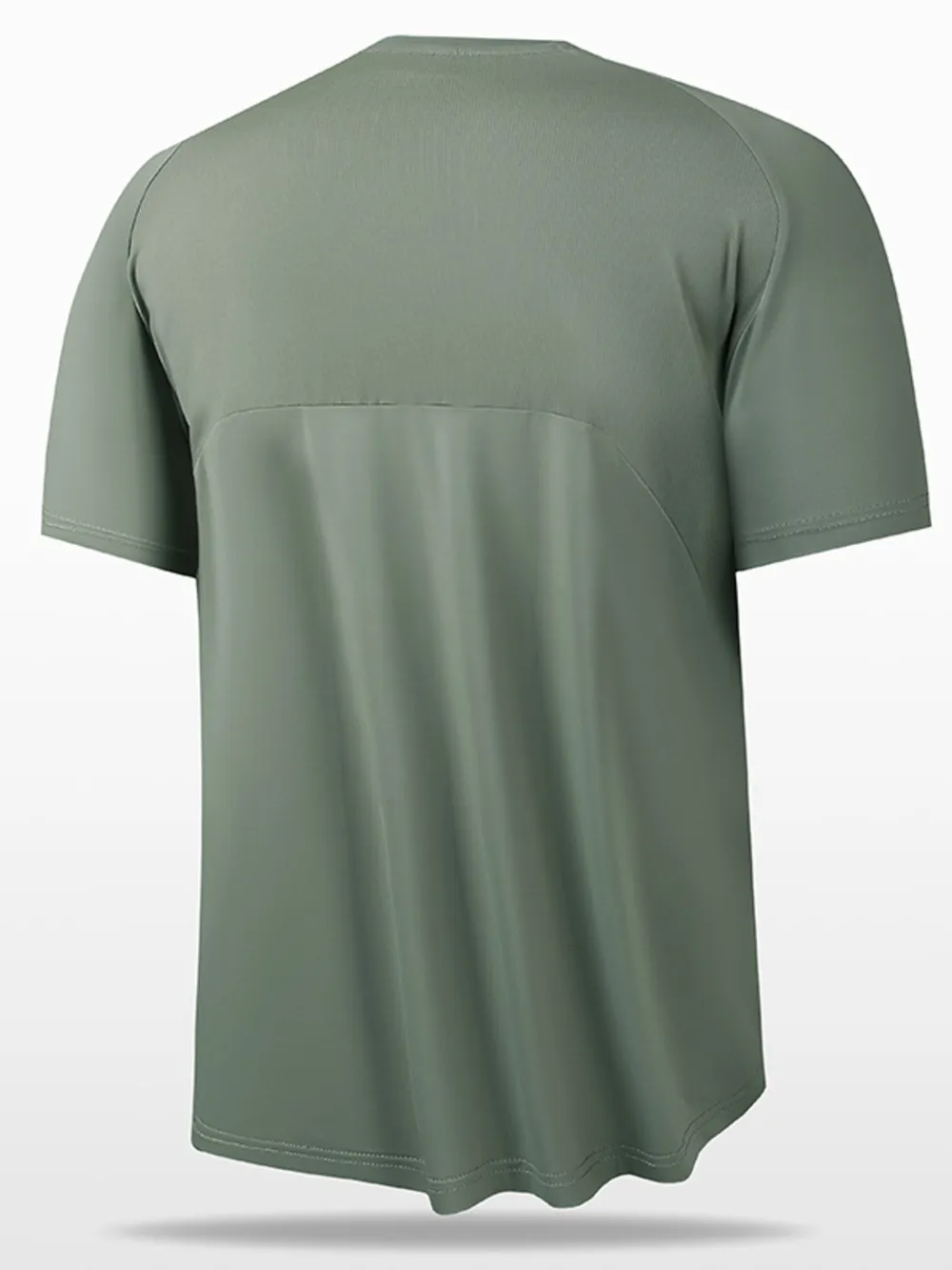 Men's Full Size Round Neck Short Sleeve T-Shirt, image 3