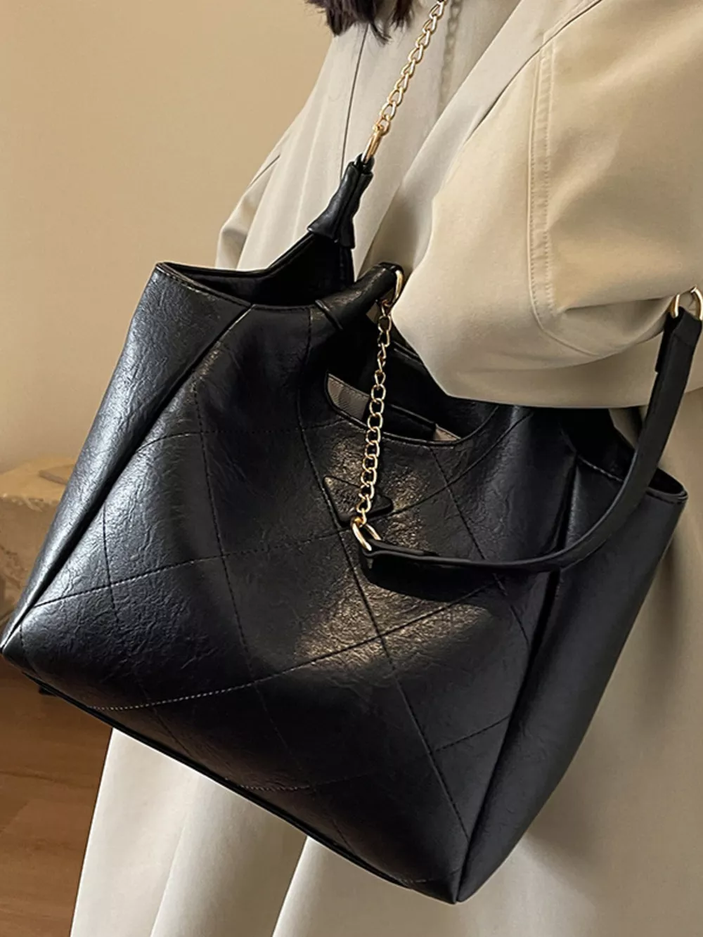 PU Leather Shoulder Bag, image 7