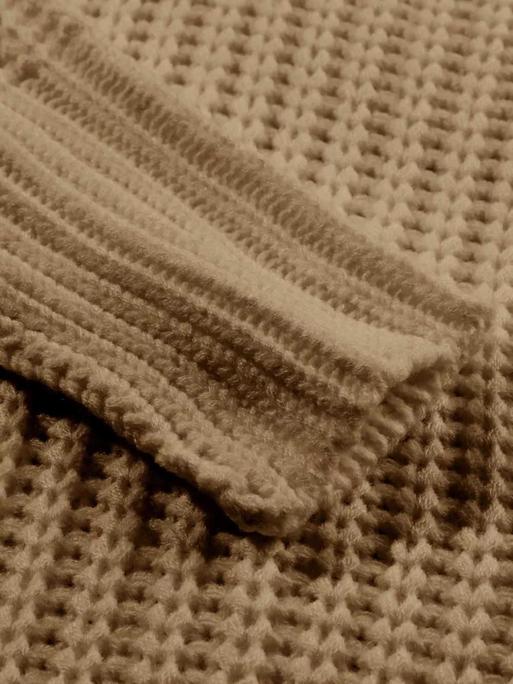 Ribbed Knit Round Neck Slouchy Chunky Sweater, image 16