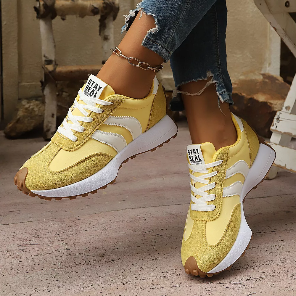 Round Toe Lace Up Sneakers, image 24