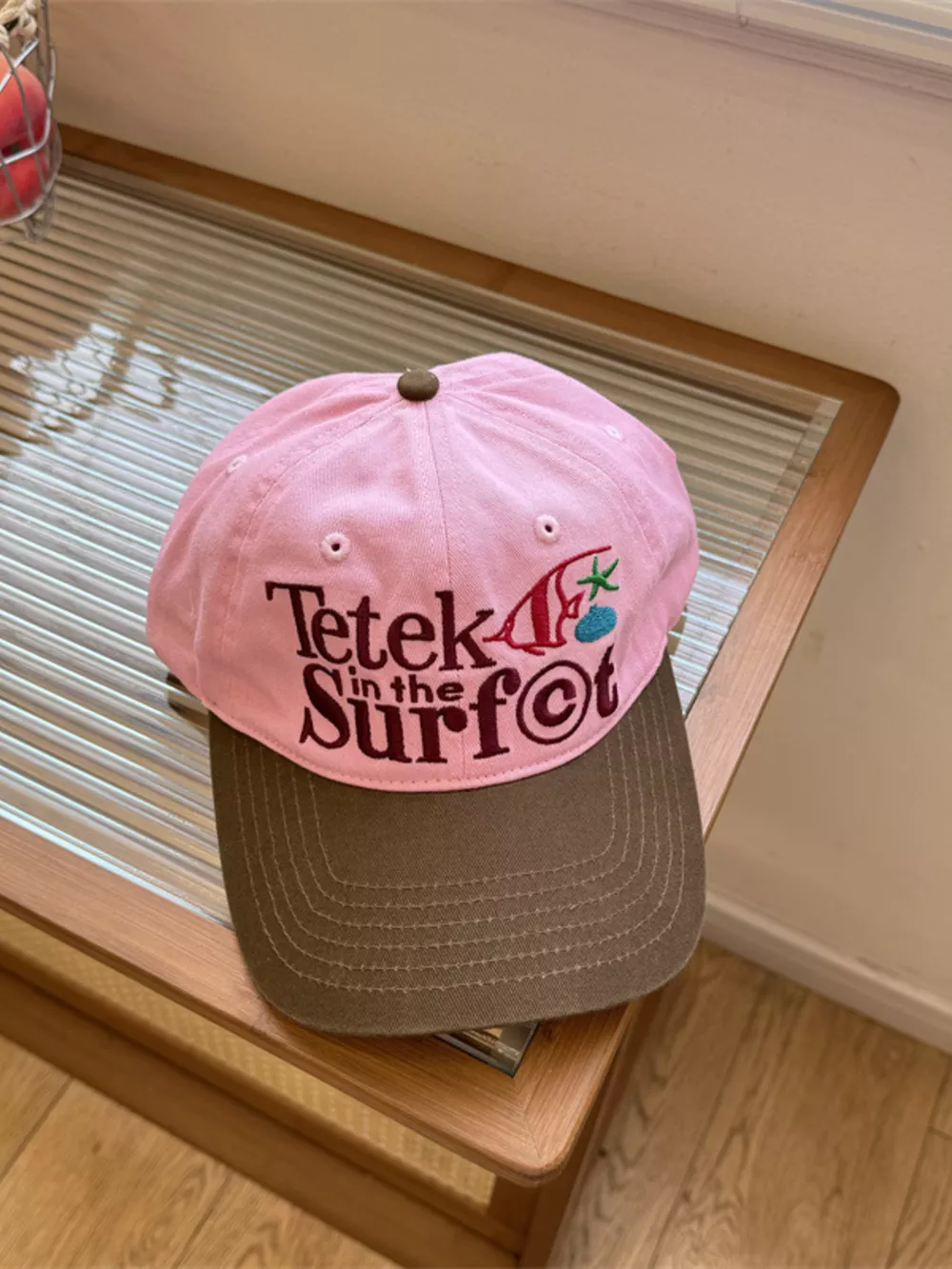 Embroidered Letter Baseball Cap, image 4