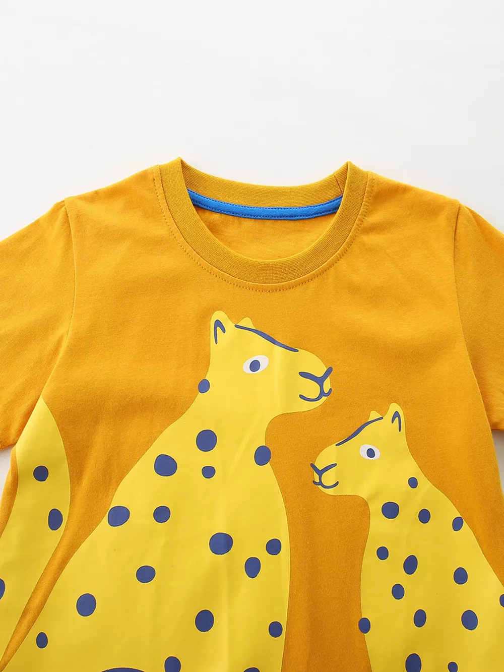 Children's Leopard Print Short Sleeve T-Shirt, image 3