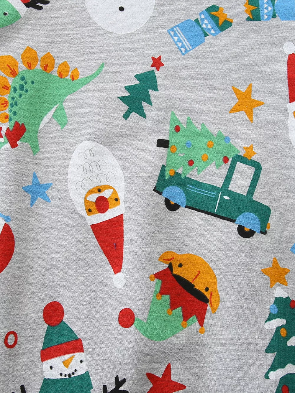 Children's Christmas Print Crewneck Sweatshirt, image 3