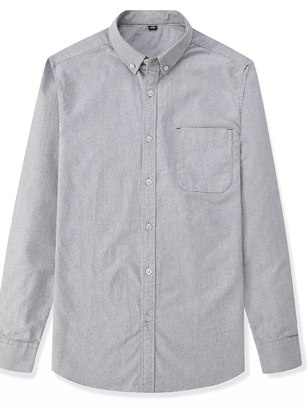 Men's Full Size Button Up Long Sleeve Shirt Plus Size, image 4