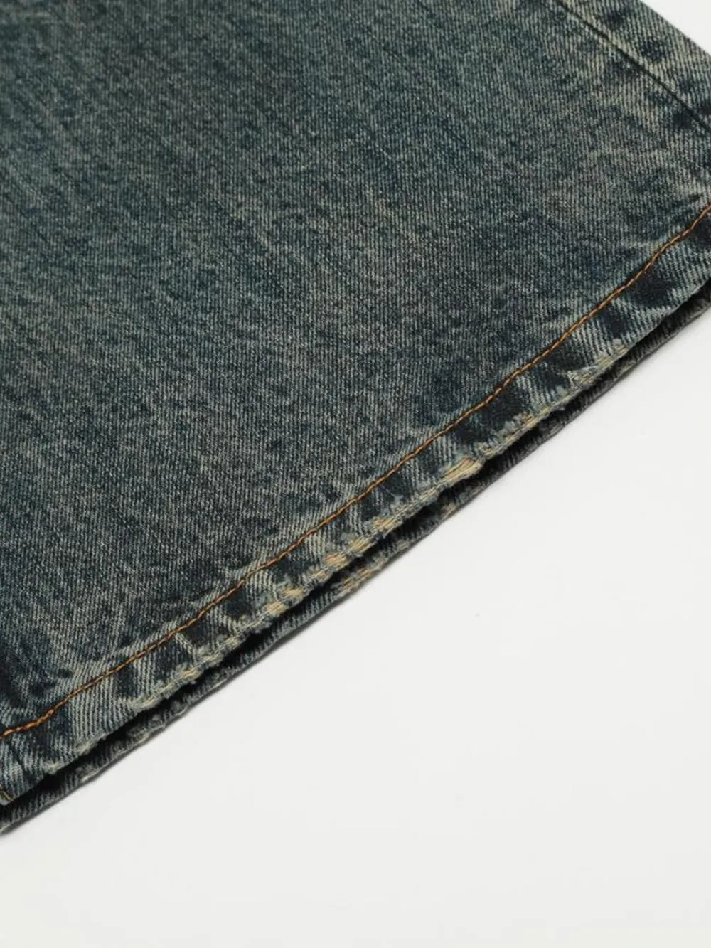 Men's Vintage Distressed Flare Jeans, image 19