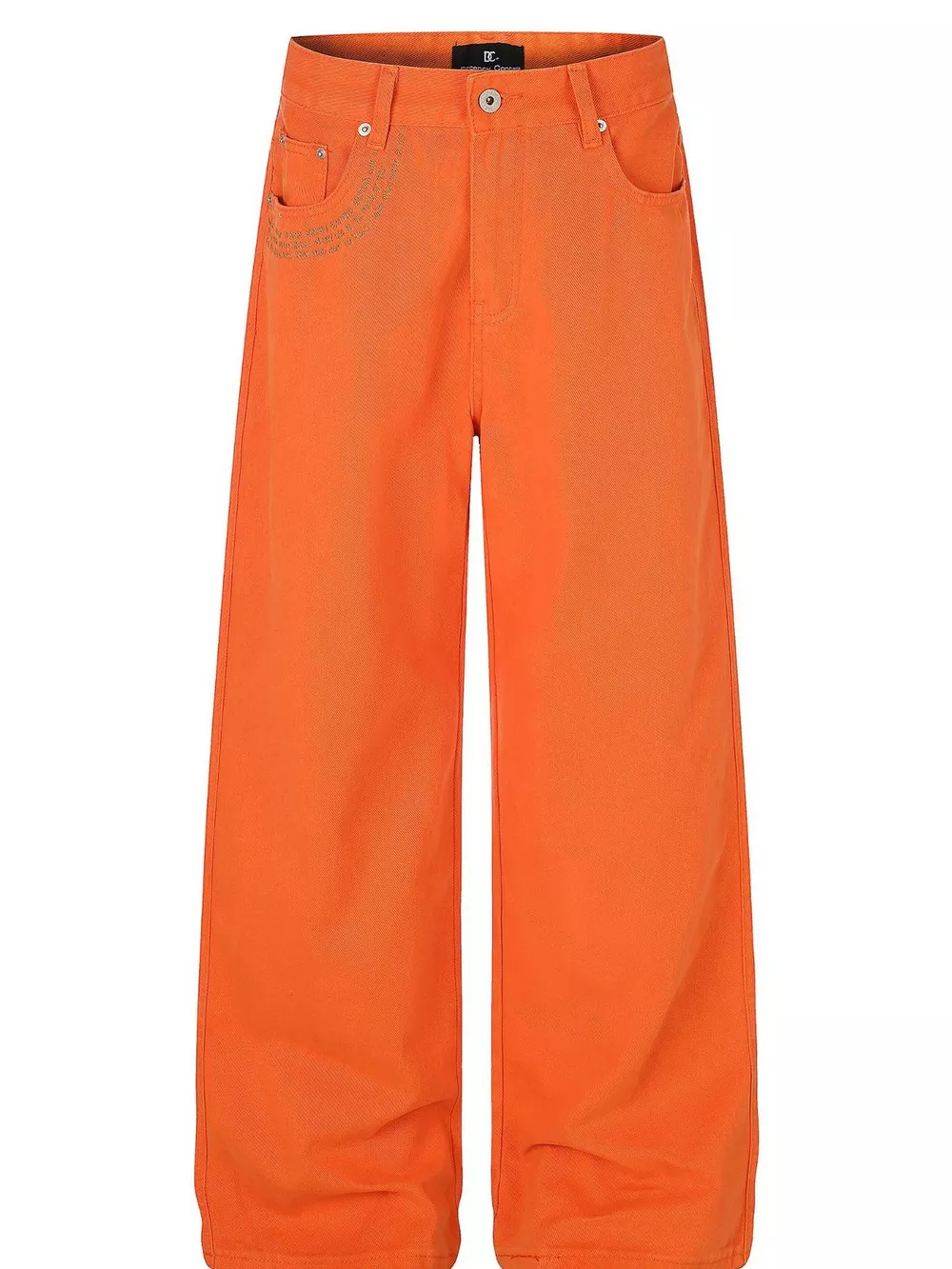 Men's High-Waisted Wide-Leg Pants