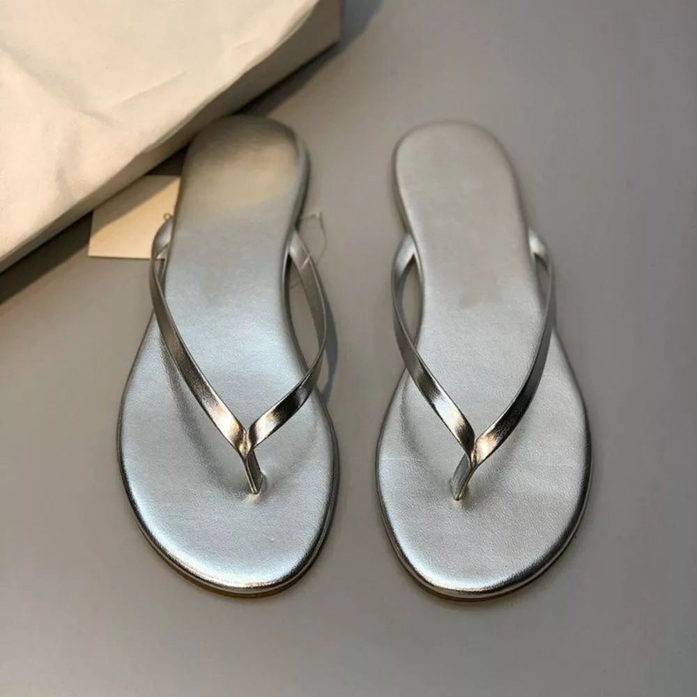 Toe Post Flats Sandals, image 4