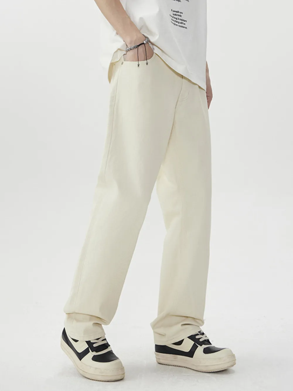 Men's Wide Leg Jeans, image 3