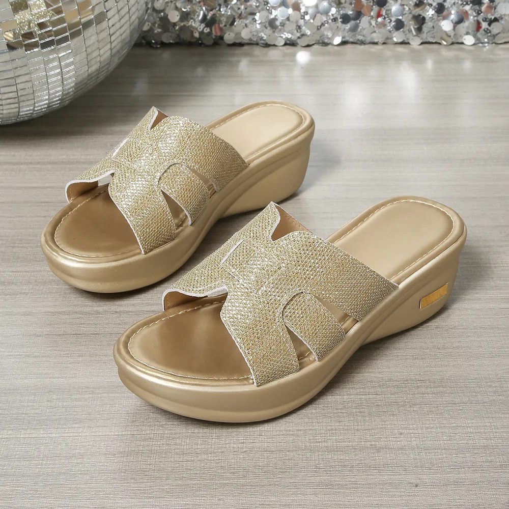 Open Toe Platform Wedge Sandals, image 10