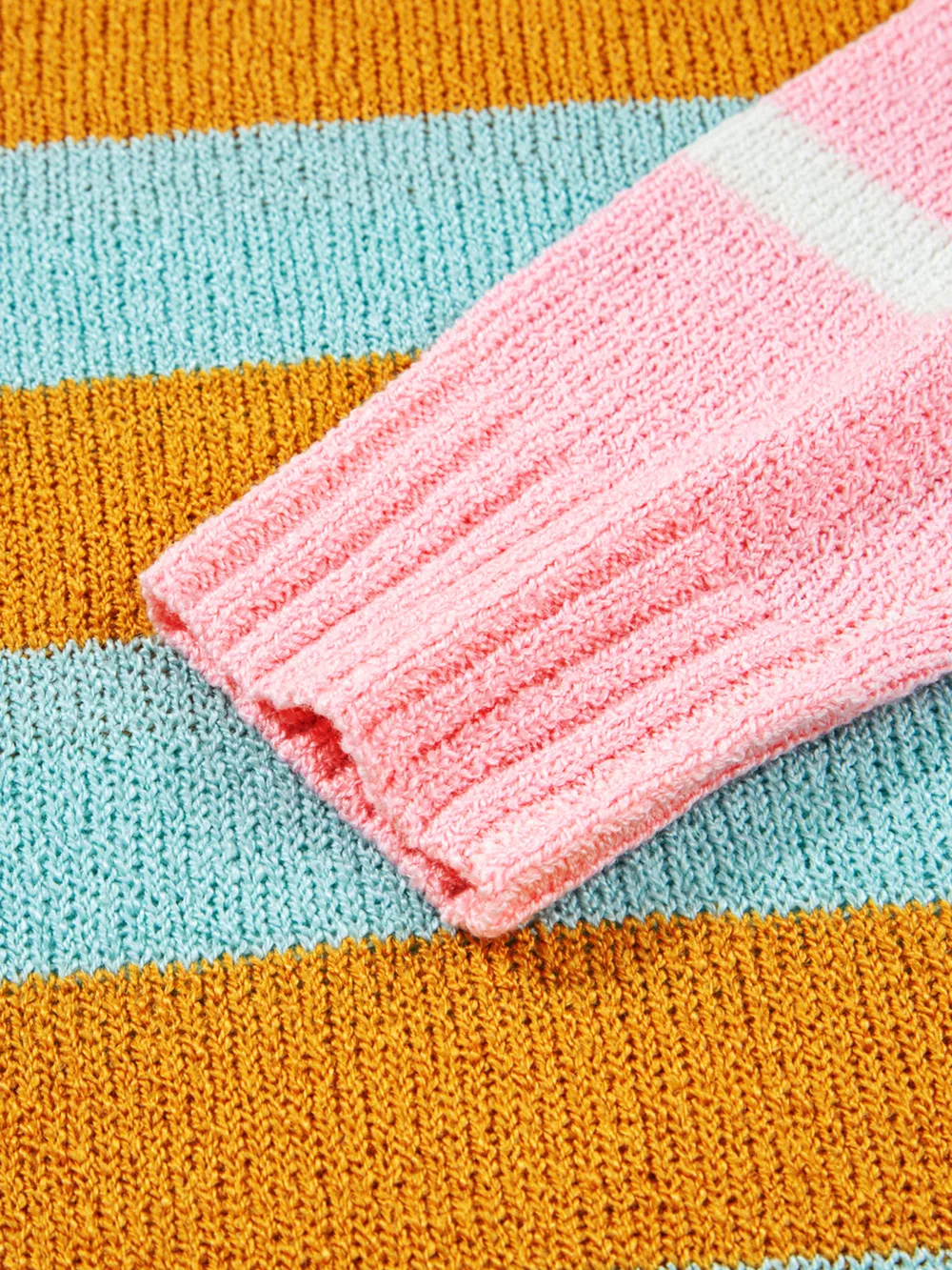 Color Block Striped Sweater, image 4
