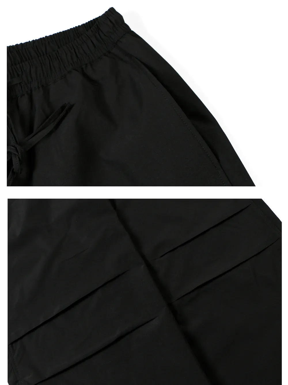 Men's Drawstring Wide Leg Cargo Pants, image 6