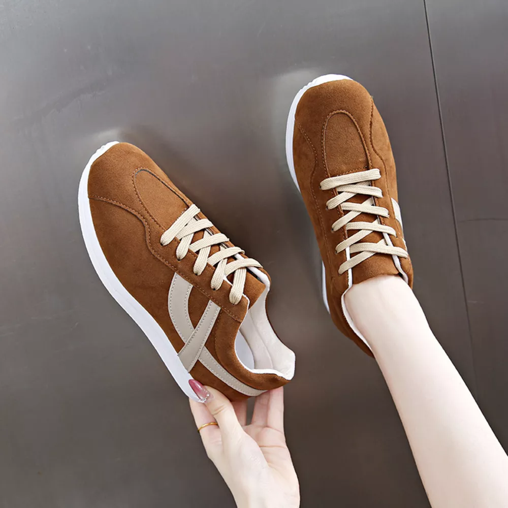 Round Toe Lace Up Sneakers, image 5