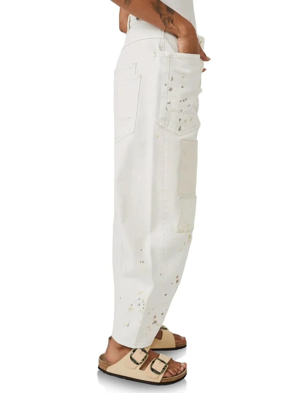 Washed Wide Leg Jeans, image 15