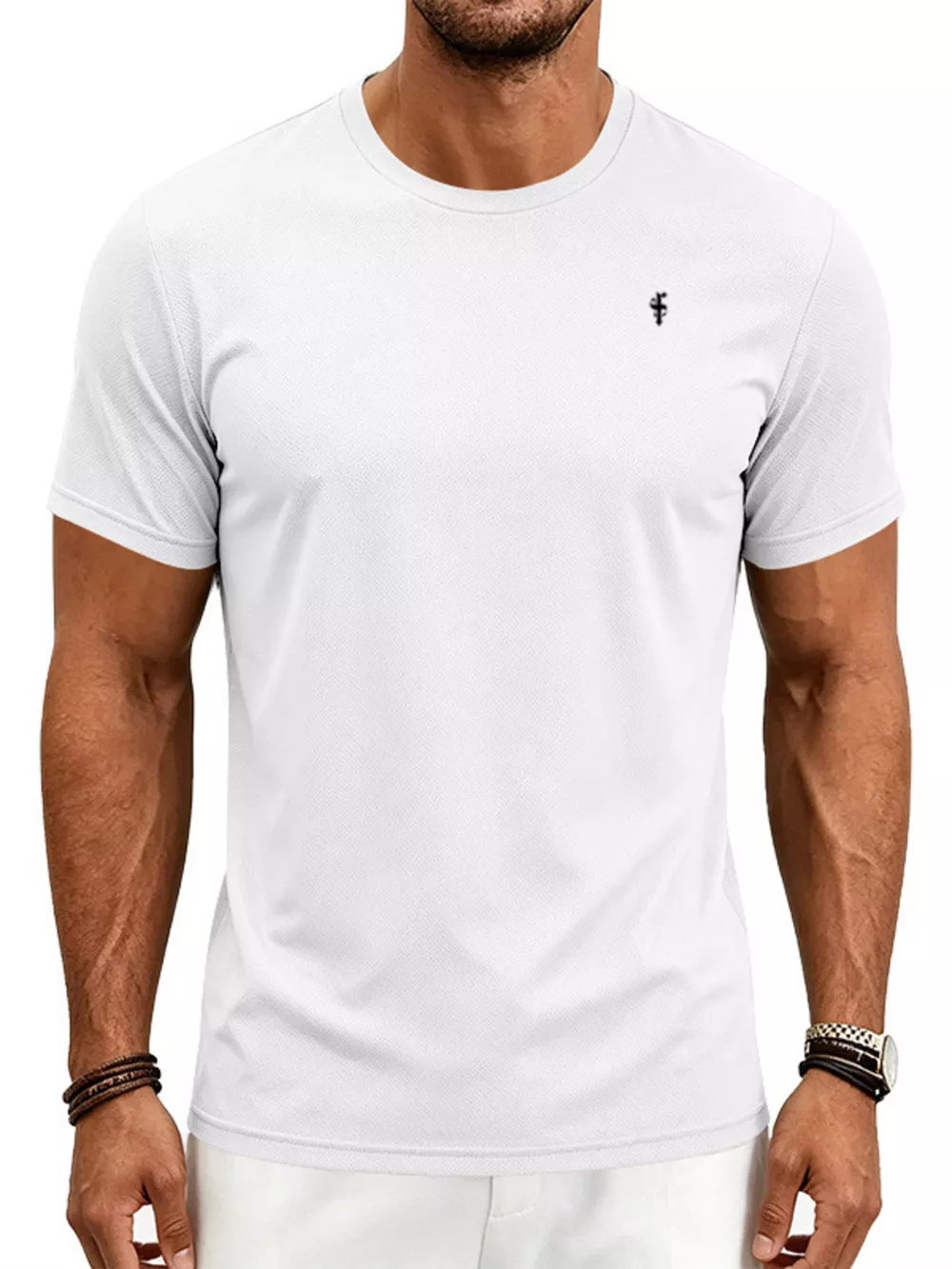 Men's Full Size Classic Fit Crew Neck T-Shirt Plus Size, image 17