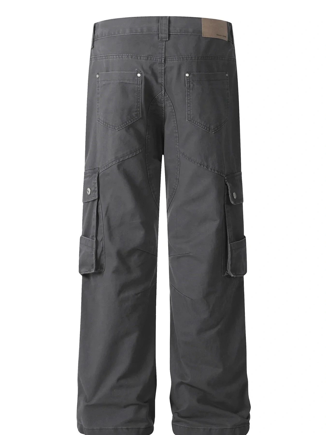 Men's Wide Leg Cargo Pants, image 2