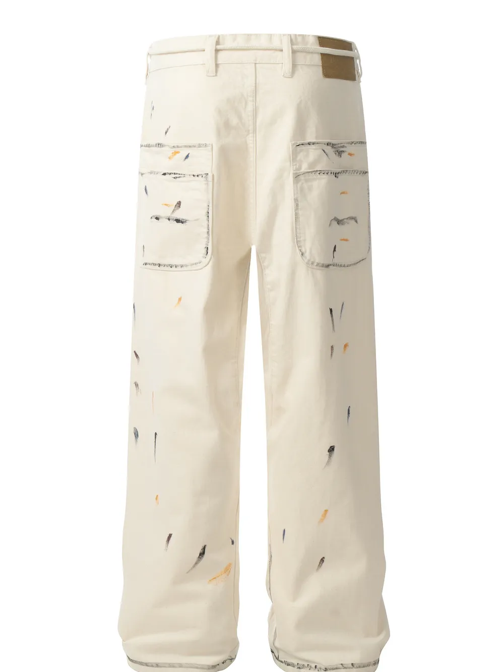 Men's Relaxed Fit Wide Leg Jeans, image 3
