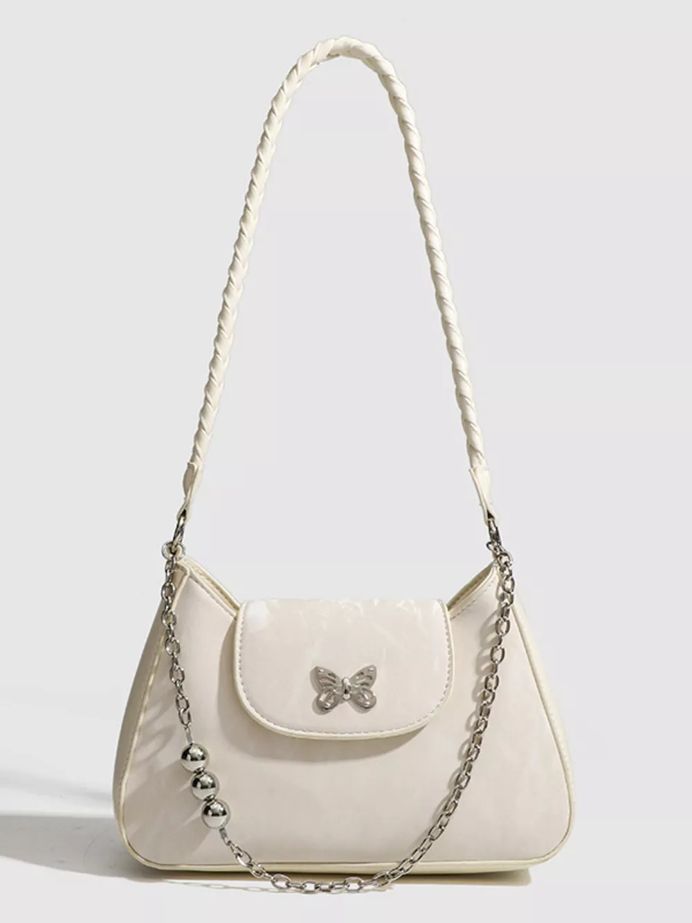 Butterfly Decor Chain Shoulder Bag, image 4