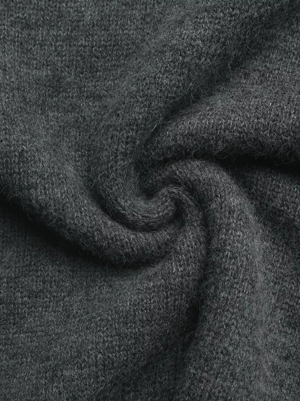 Contrast Trim Quarter Zip Hooded Sweater, image 10