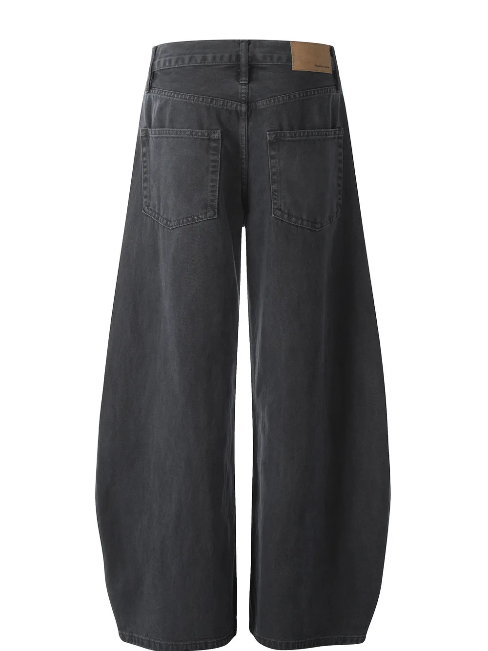 Men's Vintage Washed Wide Leg Jeans, image 3