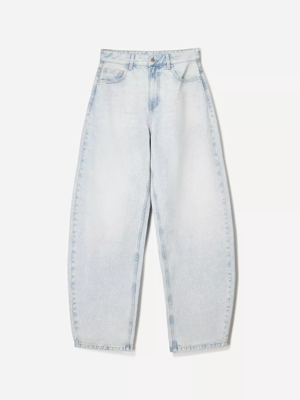 Wide Leg Washed Jeans, image 15